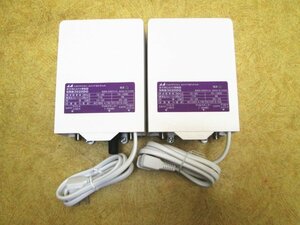 未使用 日本アンテナ 双方向CATV増幅器 SRB3020DG ブースター 2個セット AC100V 4.7W DC15V 0.15A CATV/UHF 3