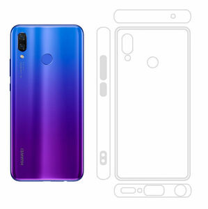 Huawei nova3 透明 ソフト TPU ケース