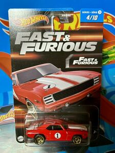 ホットウィール ワイルドスピード Fast & Furious ’69 CAMAROカマロ 新品未開封品