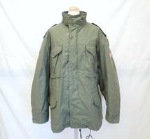 12306[A]ALPHA INDUSTRIES◆アルファ インダストリーズ/ミリタリー フィールドジャケット ジャンパー コート/フード付き/カーキ系/アウター_画像1