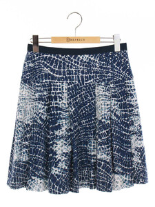 フォクシーニューヨーク collection スカート 34351 Skirt カットワーク 総柄 38