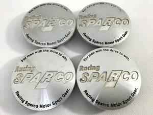 221】 即決 Racing SPARCO レーシングスパルコ ホイール センターキャップ 4個 ホイールキャップ 