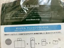 LLBean エルエルビーン クッション ブランケット ひざ掛け かんぽ生命_画像4