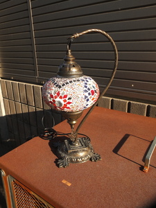 Turkish Lamp トルコランプ モザイクランプ 照明器具 ステンドグラス スタンドライト テーブルランプ デスクライト