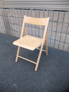 MUJI 無印良品 木製 ブナ材 フォールディングチェア 折りたたみチェア 折り畳み椅子 ウッドチェア 良品計画 キャンプ アウトドア