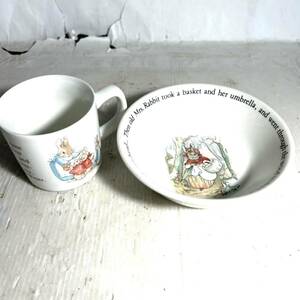 PETER RABBIT ピーターラビット WEDGWOOD ウェッジウッド マグカップ 食器 (B2132)