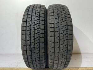 A132 2020製　ブリヂストン VRX2 155/65R14 スタッドレスタイヤ　2本　7分山　