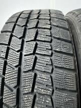 送料無料　A166 2018製 DUNLOP WINTER MAXX 205/55R16 91Q 中古　スタッドレスタイヤ　2本セット 7分山_画像2