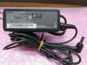 【CHICONY】 純正　互換対応 ノートPC用ACアダプタ A12-040N2A 19V-2.1A 40W