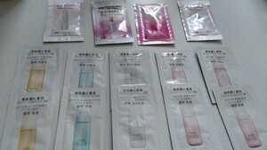 dプログラム4種類　化粧水＆乳液とラサーナ3種類 資生堂 サンプル 