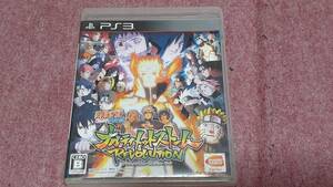 ◇　ＰＳ３　【ＮＡＲＵＴＯ～ナルト～疾風伝　ナルティメットストーム　レボリューション】箱/説明書/動作保証付