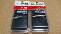 アピア ゴールドワン 37 5g 2個セット 新品10 APIA GOLD ONE メガバス Megabass 金丸竜児 メバル アジ メッキ シーバス_画像1