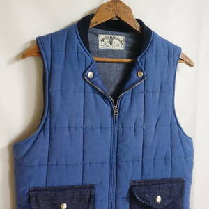 【MFSC ミスターフリーダム Chiller Vest チラーベスト 38】SC12115 RAYON COTTON Mister Freedom SUGER CANE