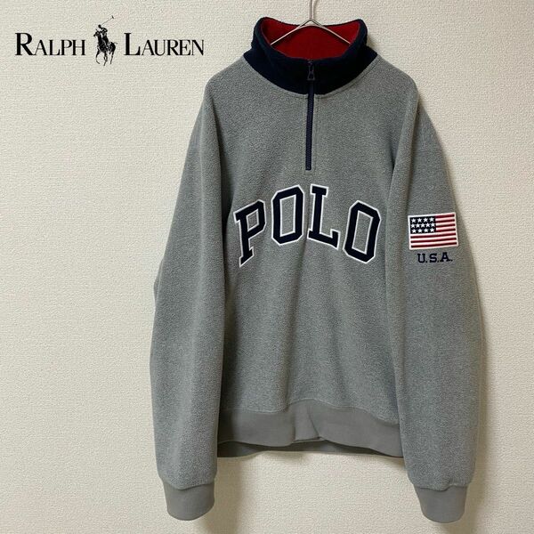 Polo Ralph Lauren ポロラルフローレン ハーフジップ スウェット