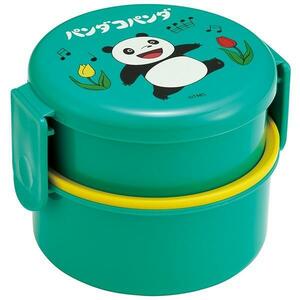  Panda ko Panda lunch box lunch box two step 500ml round anti-bacterial character ske-ta-