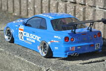 1/10　タミヤ　ニスモ　R34　GT-R　Zチューン_画像7