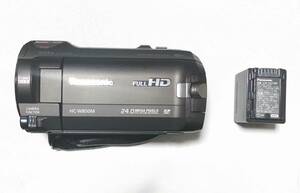 パナソニック デジタルハイビジョンビデオカメラ 内蔵メモリー64GB ブラック HC-W850M 匿名配送