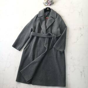 美品　近年 MaxMara マックスマーラ　クチートアマーノ　カシミヤ　コート　送料無料　クリーニング済