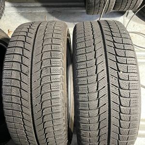 225/50R17　ミシュラン　X-ICE3+　中古スタッドレスタイヤ2本セット　2016年製　2本づつ出品中