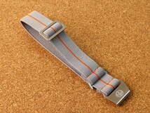 MARINE-NATIONALE／MN-STRAPS！GREY & ORANGE 20MM＋MNストラップ！※ネコポス発送で送料無料！_画像2