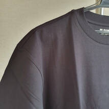 【新品・未使用】Jil Sander ロゴラベル コットンTシャツ 3枚セット　ブラック　J47GC0001J45048　Lサイズ_画像3