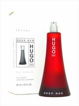 ◆◇HUGO BOSS ヒューゴボス ディープレッド (テスター) オードパルファム(EDP) 90ml 未使用品◇◆_画像1