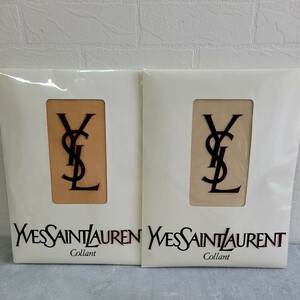  YVES SAINT LAURENT イヴサンローラン パンティストッキング 2枚 パンスト M カシオペ/ミネルヴ 厚木ナイロン レディース 