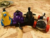 91' vintage BATMAN RETURNS McDonald's happy meal toys×4 keychain◆◇ビンテージマクドナルドミールトイ全4種◇バットマンリターンズ_画像2