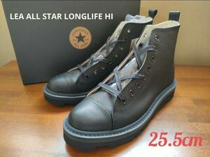 ①1stモデル【新品未使用】LEA ALL STAR LONGLIFE HI　25.5cm BLACK