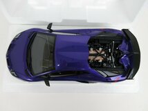 【開封品】AUTOart オートアート 1/18 ランボルギーニ アヴェンタドールSVJ VIOLA PASIFAE / PEARL PURPLE　【T-1368】_画像4