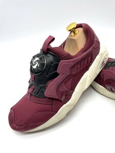 衝撃プライス！『トライノミック搭載モデル最強の1足！』【PUMA/ディスクブレイズ】高級ハイテクスニーカー！アズキ/jp25.5cm！12.19