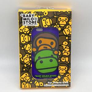 希少♪ A BATHING APE アベイシングエイプ BABYMILO ベビーマイロ スマホケース iPhone6/6S用 送料無料♪