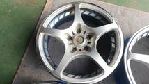 RAYS＠ボルクレーシング 17×7JJ 114.3/5 +42☆VOLK RACING CHALLENGE F-ZERO 鍛造軽量 レイズFORGED 旧車・ドリフト・JDM・USDM_画像5