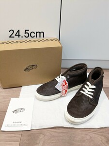 新品 VANS CHUKKA 未使用 ハラコ バンズ チャッカ スニーカー 限定 24.5cm