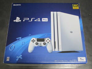 ■【簡易動作確認済】PlayStation 4 Pro グレイシャー・ホワイト 1TB CUH-7200BB02【欠品/一部難有】