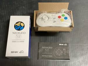 【動作未確認】ネオジオ ミニパッド 白 -NEOGEO mini PAD WHITE- [美品]