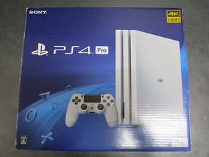 ■【簡易動作確認済】PlayStation 4 Pro グレイシャー・ホワイト 1TB CUH-7200BB02【欠品/一部難有】