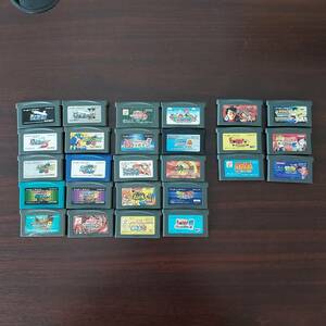 【1円～】GBA ソフト 26本 まとめ 逆転裁判 ロックマン エグゼ 遊戯王デュエルモンスターズ スーパーマリオアドバンス 他 FP680