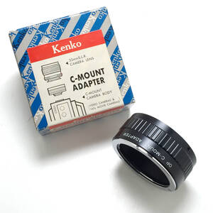  rare Kenko Kenko Olympus OM mount -C mount conversion adaptor 