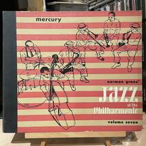 【SP盤3枚組セット】 Norman Granz' Jazz At The Philharmonic 7 (1947) Mercury Illinois Jacquet, Les Paul J.J. Johnson,Shorty Sherock_画像1