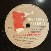 【SP盤3枚組セット】 Norman Granz' Jazz At The Philharmonic 7 (1947) Mercury Illinois Jacquet, Les Paul J.J. Johnson,Shorty Sherock_画像8