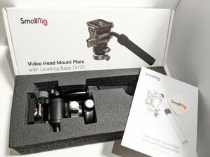 ★新品同様★SmallRig CH20 4170 レベリングベース搭載 超小型ビデオ雲台 スモールリグ ビデオヘッド　 #10052 #498 #65