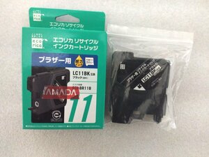 ブラザー LC11 互換インク2本（箱有りブラック１本、箱無しブラック１本）