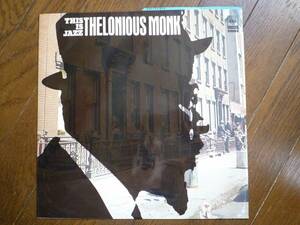 LP☆　This Is Jazz 4　Thelonious Monk　セロニアス・モンク　☆