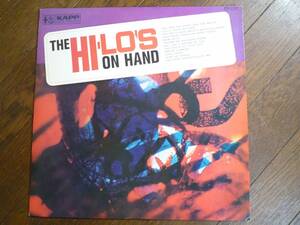 LP☆　The Hi-Lo's　On Hand　★ Lulu's Back In Town, Indian Summer, You Took Advantage Of Me