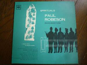 LP☆ ポール・ロブソン　黒人霊歌をうたう　Paul Robeson　Spirituals & Popular Favorites　☆ジェリコの戦い, 行けモーゼ