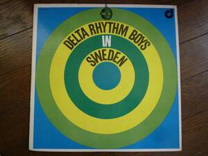 LP☆　Delta Rhythm Boys in Sweden　☆Perdido, Midnight Sun, Old Man River, Indiana, Lullaby Of Birdland, All Alone