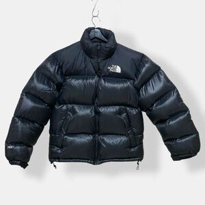 【未使用】THE NORTH FACE ノースフェイス NUPTSE JACKET ヌプシ ダウンジャケット 90s USA 700fil ブラック　黒 Lサイズ　nf002yo