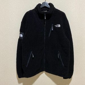 THE NORTH FACE ノースフェイス ボアジャケット リモフリース ブルゾン RIMO FLEECE JACKET XL 黒　ブラック