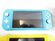 NintendoSwitch Switchlite ニンテンドー スイッチ ライト ジャンク品 4個 まとめ 本体 ■3714_画像2